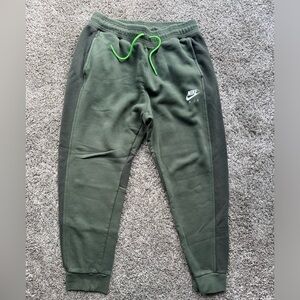 Men’s Nike Green Joggers